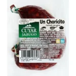 Chorizo av 100 % iberisk bellotaskinke - Cuyar - 120g – autentisk spansk spekemat