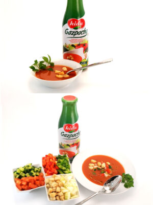 Spanks Gazpacho Andaluz HIDA – klassisk spansk kaldsuppe