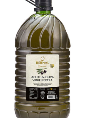 Extra virgin olivenolje 5L Bernal PICUAL – kaldpresset spansk extra virgin olivenolje