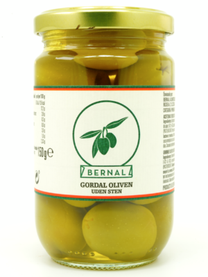 Gordal Oliven uten stein 300gr – autentiske spanske oliven fra Bernal