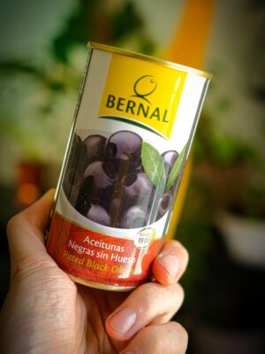 Utstenede svarte oliven Bernal – autentiske spanske oliven fra Bernal