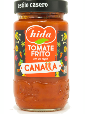 Tomatsaus canalla tomatbasert saus med chilli (350gr) – autentisk spansk tomatsaus