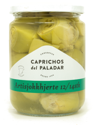 Naturlige artisjokker (12/14) 400gr) – spanske artisjokker på glass