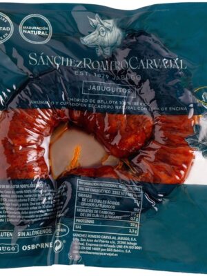 Chorizo av 100 % iberisk bellotaskinke – Sánchez Romero Carvajal (Jabuguitos) 245gr – autentisk spansk spekemat