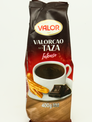 Valorcao sjokolade til kopp – Intens smak (400g) – spansk premium sjokolade fra Valor