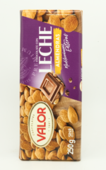 Melkesjokolade med hele mandler – Valor (250g)