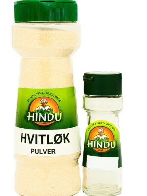 Hindu Hvitløkspulver – Stor pakning, praktisk og økonomisk – autentisk spansk krydder
