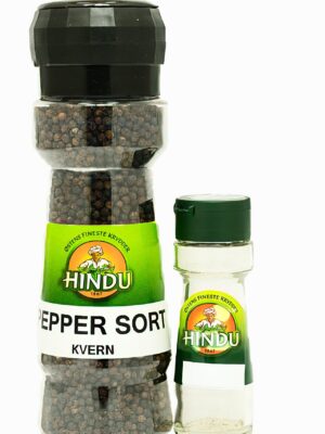 Hindu Sort Pepper – Stor kvern, friskkvernet aroma – autentisk spansk krydder