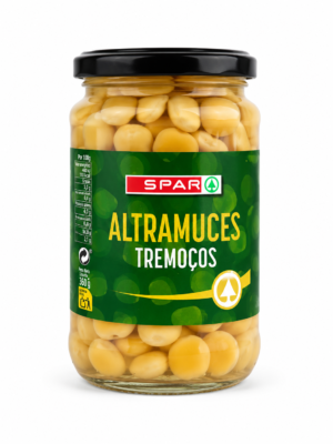 SPAR Altramuces 360 g – Lupinbønner i Saltlake Klar til Spising – næringsrike spanske belgfrukter