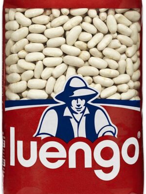Luengo Hvite Bønner 500 g – Spanske Tørkede Hvite Bønner av Ekstra Kvalitet – næringsrike spanske belgfrukter