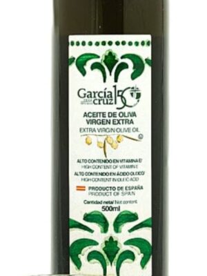 García de la Cruz Extra Virgin Olivenolje 500ml – kaldpresset spansk extra virgin olivenolje