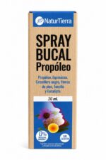 NaturTierra Spray Bucal Propóleo 20 ml – Med Echinacea, Timian og Eukalyptus