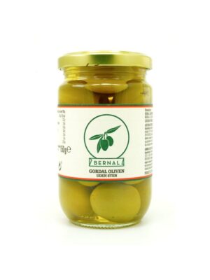 Gordal Oliven uten stein 300gr – autentiske spanske oliven fra Bernal