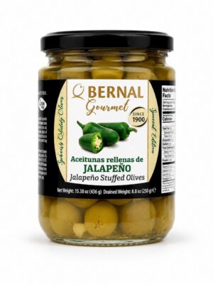 Oliven Gourmet fylte jalapeno 436gr