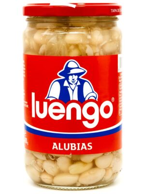 Kokte hvite bønner LUENGO 570g.