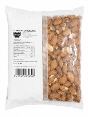Almendra Comuna con Piel Diego 1kg