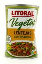 Linser med grønnsaker LITORAL 425 gr