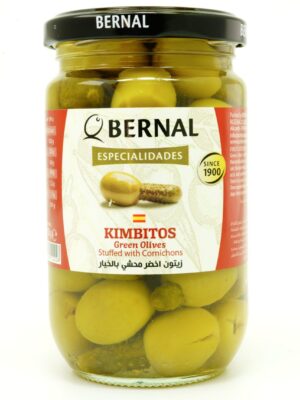 Kimbitos (Oliven fylte med sylteagurk) – autentiske spanske oliven fra Bernal