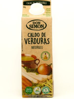 Buljong med naturlige grønnsaker DON SIMON 1l.