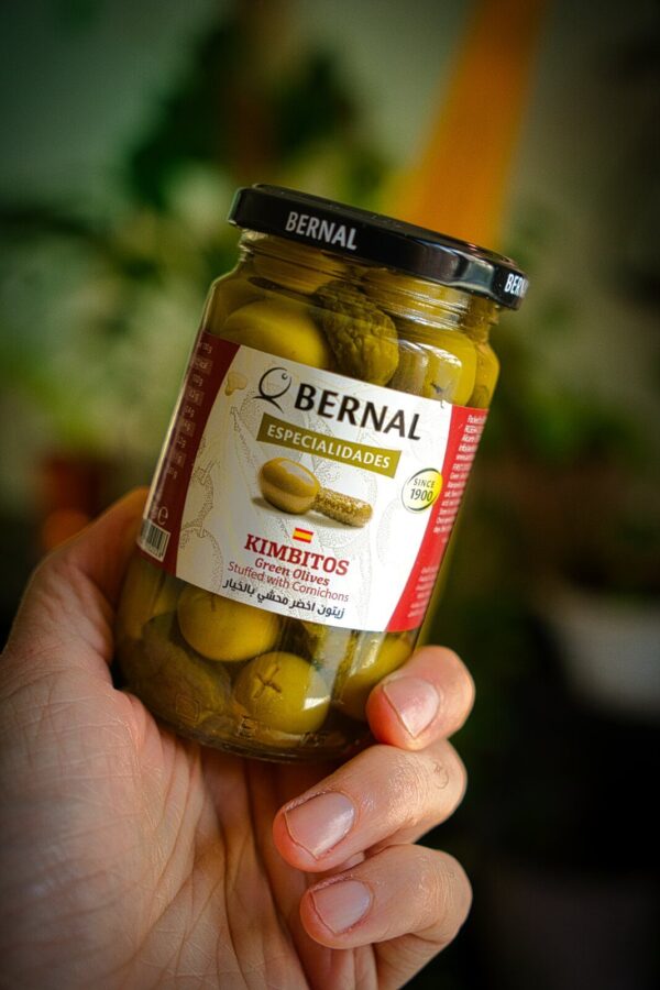 Kimbitos (Oliven fylte med sylteagurk) – autentiske spanske oliven fra Bernal