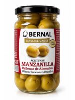 Mandelfylte oliven Bernal – Manzanilla Rellenas de Almendra