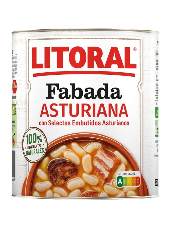 LITORAL Fabada Asturiana 850g – B