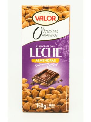 Melkesjokolade med hele mandler – uten t