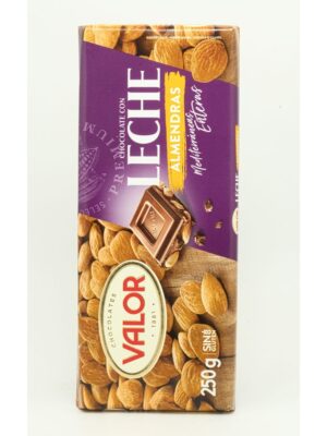 Melkesjokolade med hele mandler – Valor