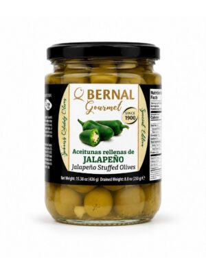 Oliven Gourmet fylte jalapeno 436gr