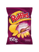 Ruffles potetchips – Skinkesmak (150g)