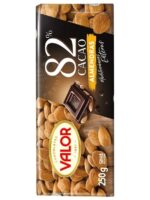 Valor Mørk Sjokolade 82 % Kakao med Hele
