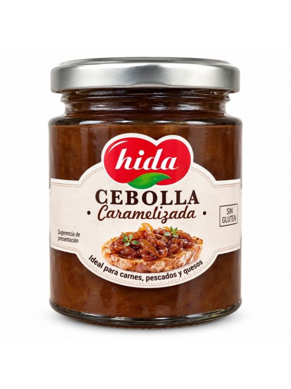 Karamellisert løk (Hida) 250g i glass