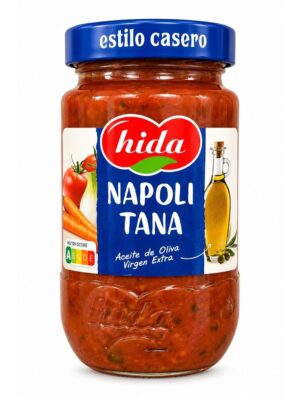 Napolitana – tomatsaus med grønnsaker (Hida) 350g Homestyle i glass