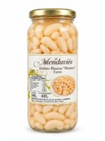 Hvite bønner Manteca Extra El Mendaviés 540 g i glass